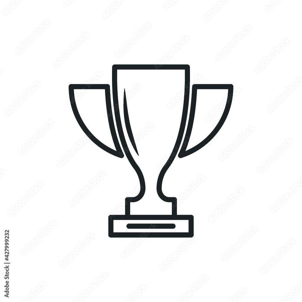Trophy Line Icon Trophy Line Icon
