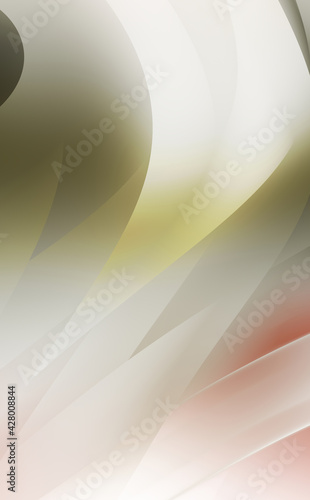 Dynamic trendy simple fluid color gradient abstract cool background with overlapping line effects.  Illustration for wallpaper, banner, background, card, book, pamphlet,website. 2D illustration..