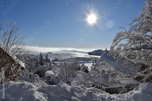 Super Besse sous la neige photo