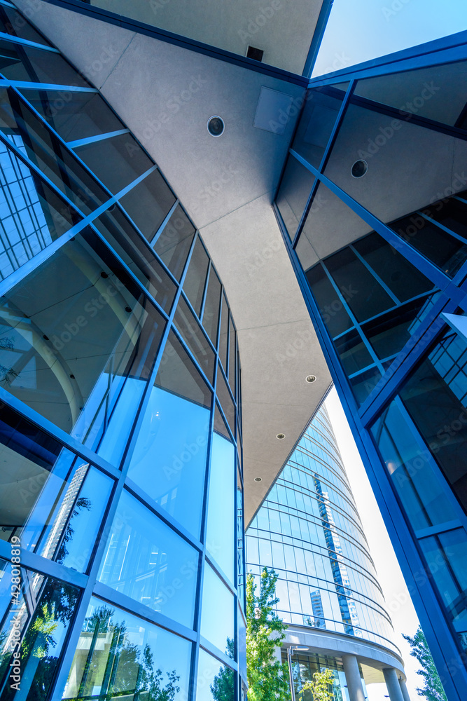 Abstract buildings background. Abstract buildings background.