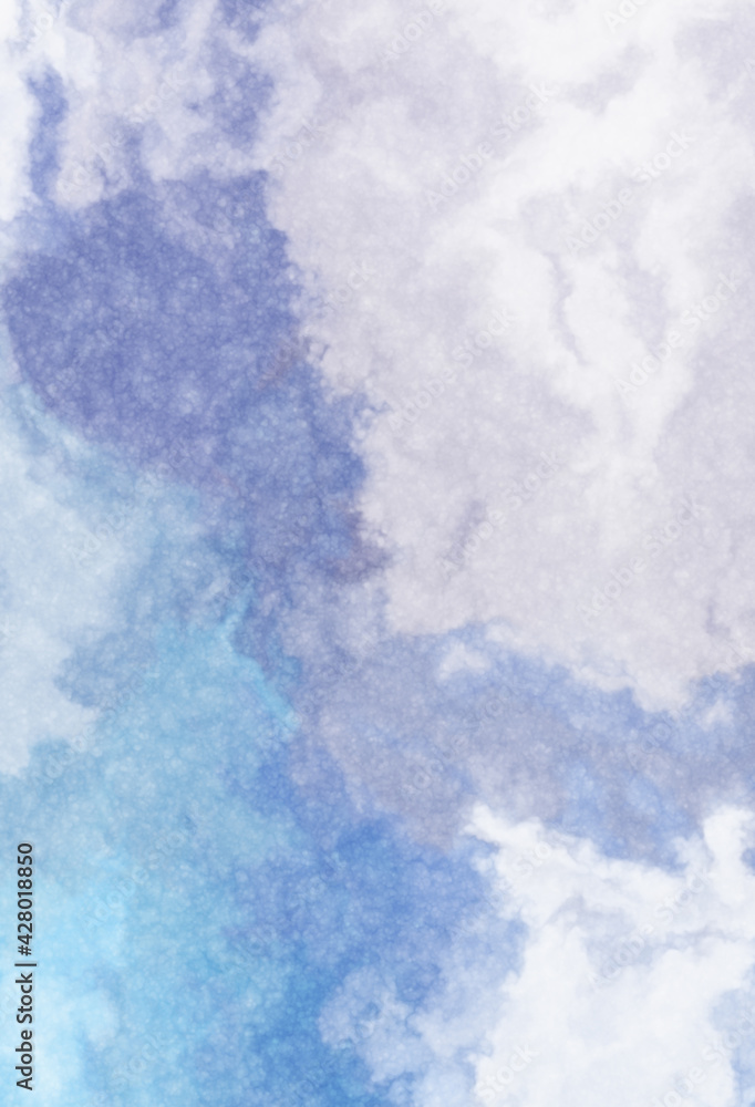 Fototapeta premium Watercolor painted background. Abstract Illustration wallpaper. Brush stroked painting. 2D Illustration.