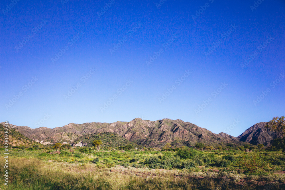 landscape with blue sky landscape with blue sky