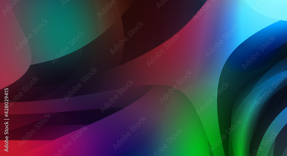 Abstract background with colorful gradient. Vibrant graphic wallpaper with stripes design. Fluid 2D illustration of modern movement. Abstract background with colorful gradient. Vibrant graphic wallpaper with stripes design. Fluid 2D illustration of modern movement.