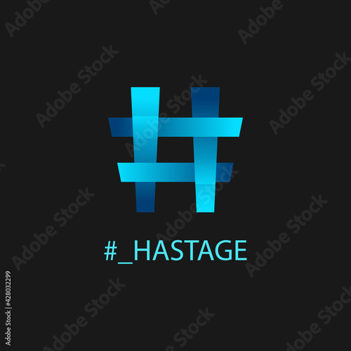 Fence Signs Logo Design Vector