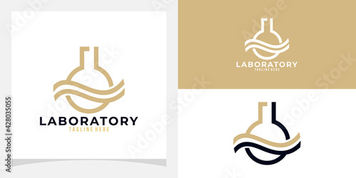 lab logo icon vector isolated