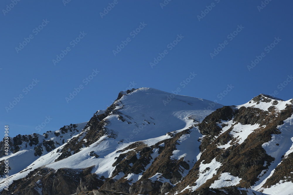 Mount Korab at Mavrovo National Park in Macedonia. Mount Korab on Macedonia-Albania border and highest mountain of both countries.