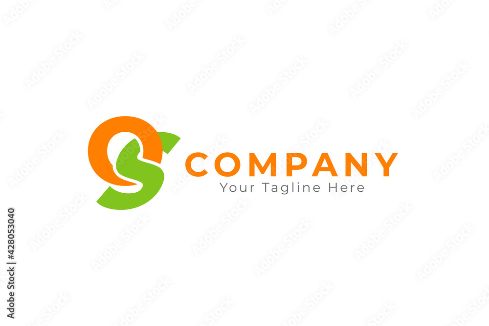 Initial OS Monogram Logo, Usable for Business and company Logos, Flat Vector Logo Design Template, vector illustration Initial OS Monogram Logo, Usable for Business and company Logos, Flat Vector Logo Design Template, vector illustration