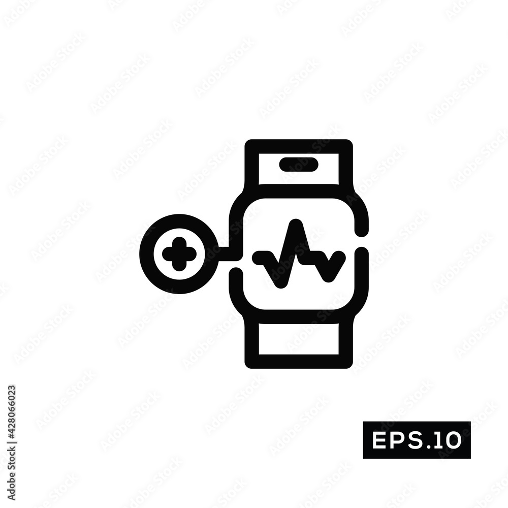 Online Doctor line Icon. Healthcare Icon vector Illustration Template For Web and Mobile Online Doctor line Icon. Healthcare Icon vector Illustration Template For Web and Mobile