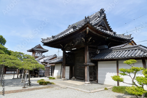 御所町 円照寺山門 奈良県南葛城郡