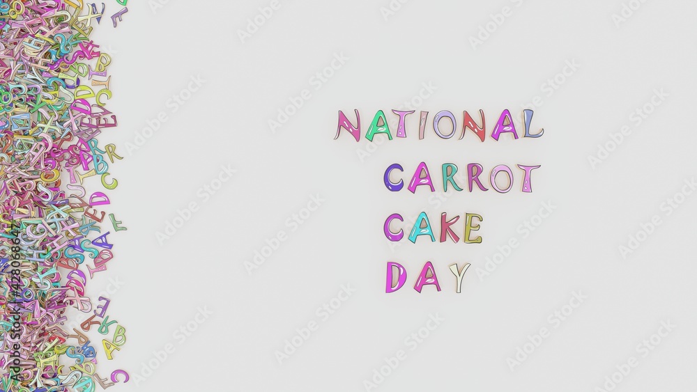 National carrot cake day