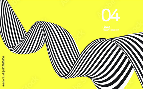 역동적인  문화, 음악 및 디자인 분야의 응용에 적합한 라인