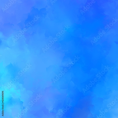 Painted composition with vibrant brush strokes. Textured colorful painting. Paint brushed wallpaper.