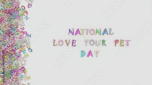 National love your pet day
