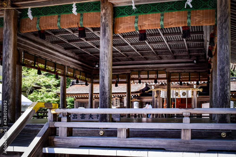 亀岡、出雲大神宮・大八洲國國神社周辺の情景