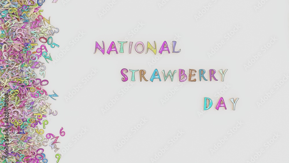National strawberry day