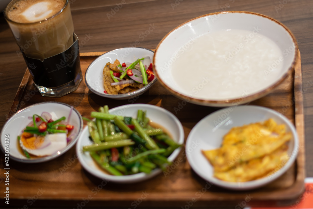 Rice porridge set