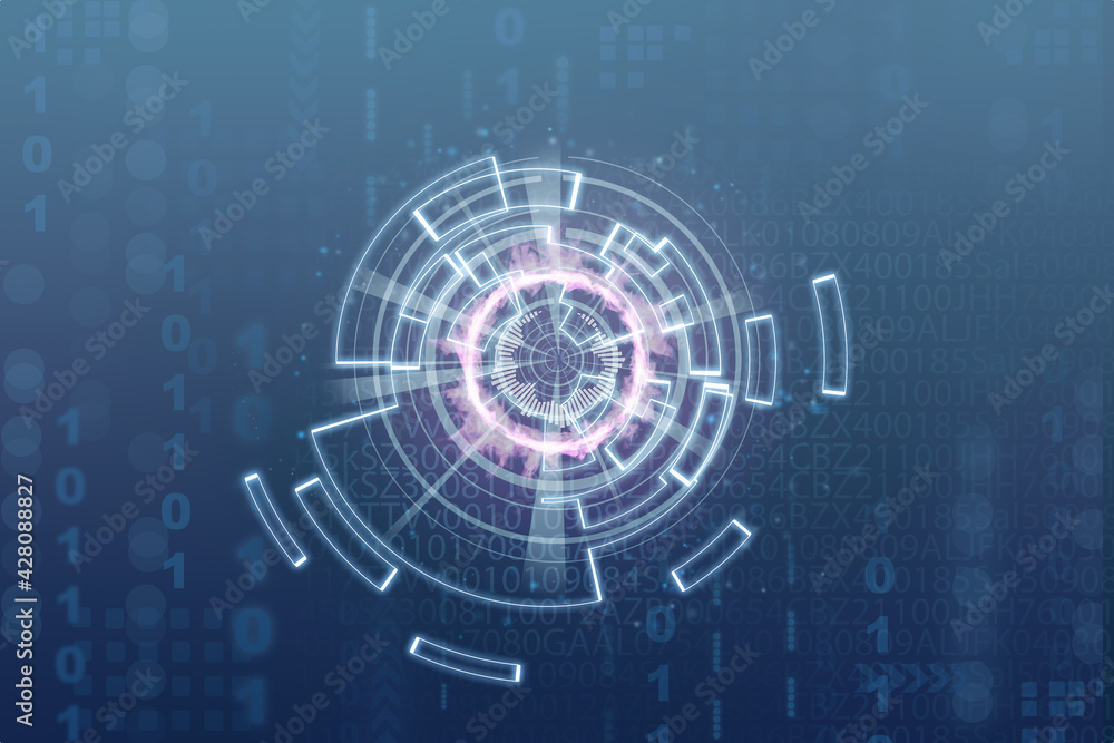 Obraz premium Abstract technology background. Innovative technologies.