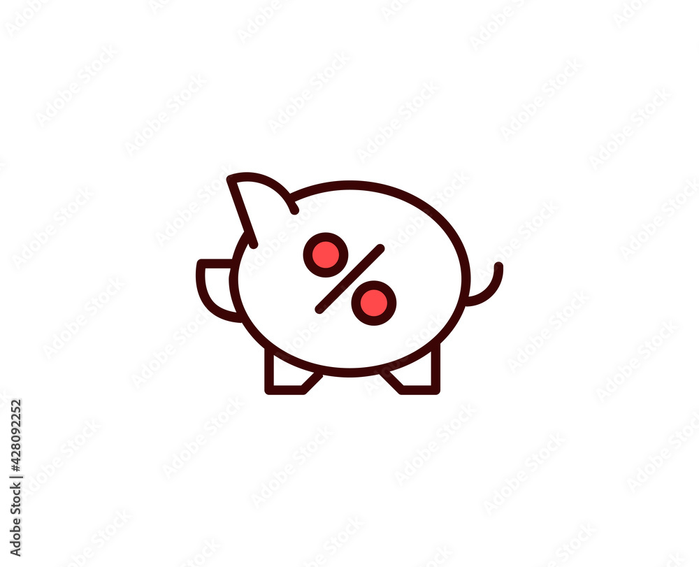 Color line icon on white background. Premium symbol for web design or mobile app. Color line icon on white background. Premium symbol for web design or mobile app.