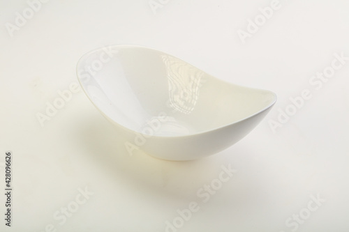 White proclean bowl for serving