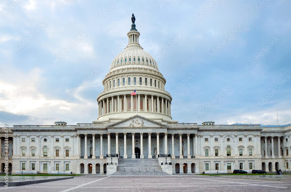 Obraz premium United States of America Capitol building in Washington, D. C.