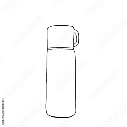 spice jar, cup of tea, sugar storage container, sugar bowl, vinegar container, pepper and salt container, kettle, spice mortar, paper towel stand with paper towels, butter and butter knife, glass sala
