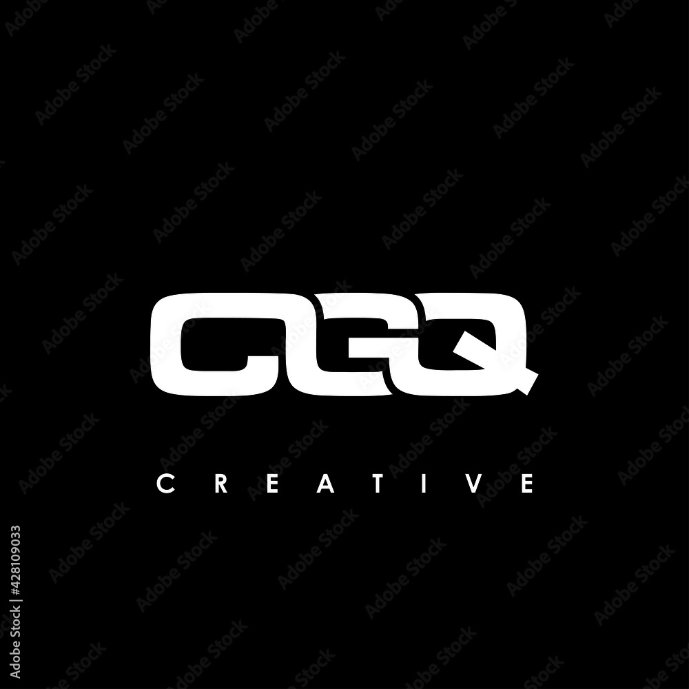 CGQ Letter Initial Logo Design Template Vector Illustration CGQ Letter Initial Logo Design Template Vector Illustration