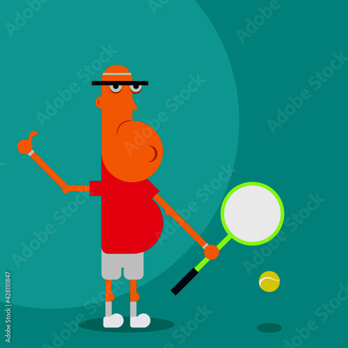 Personaje de deportes. 