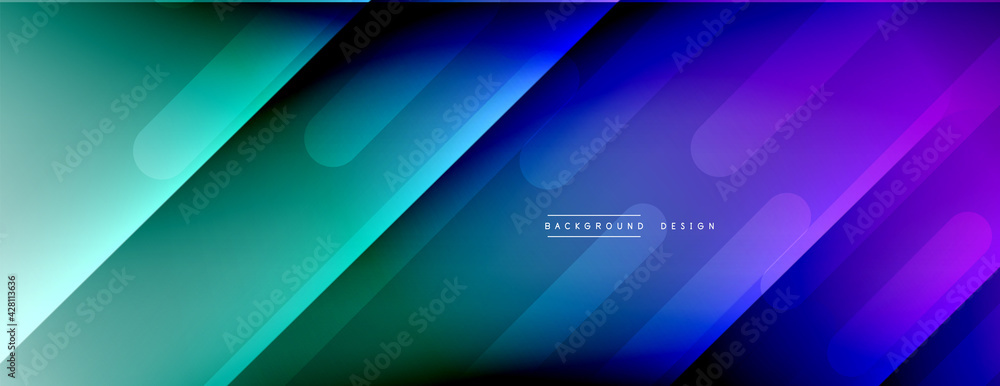 Dynamic lines abstract background. 3D shadow effects and fluid gradients. Modern overlapping forms Dynamic lines abstract background. 3D shadow effects and fluid gradients. Modern overlapping forms
