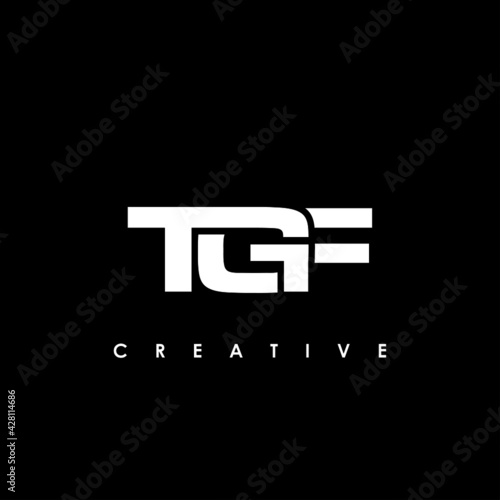 TGF Letter Initial Logo Design Template Vector Illustration photo