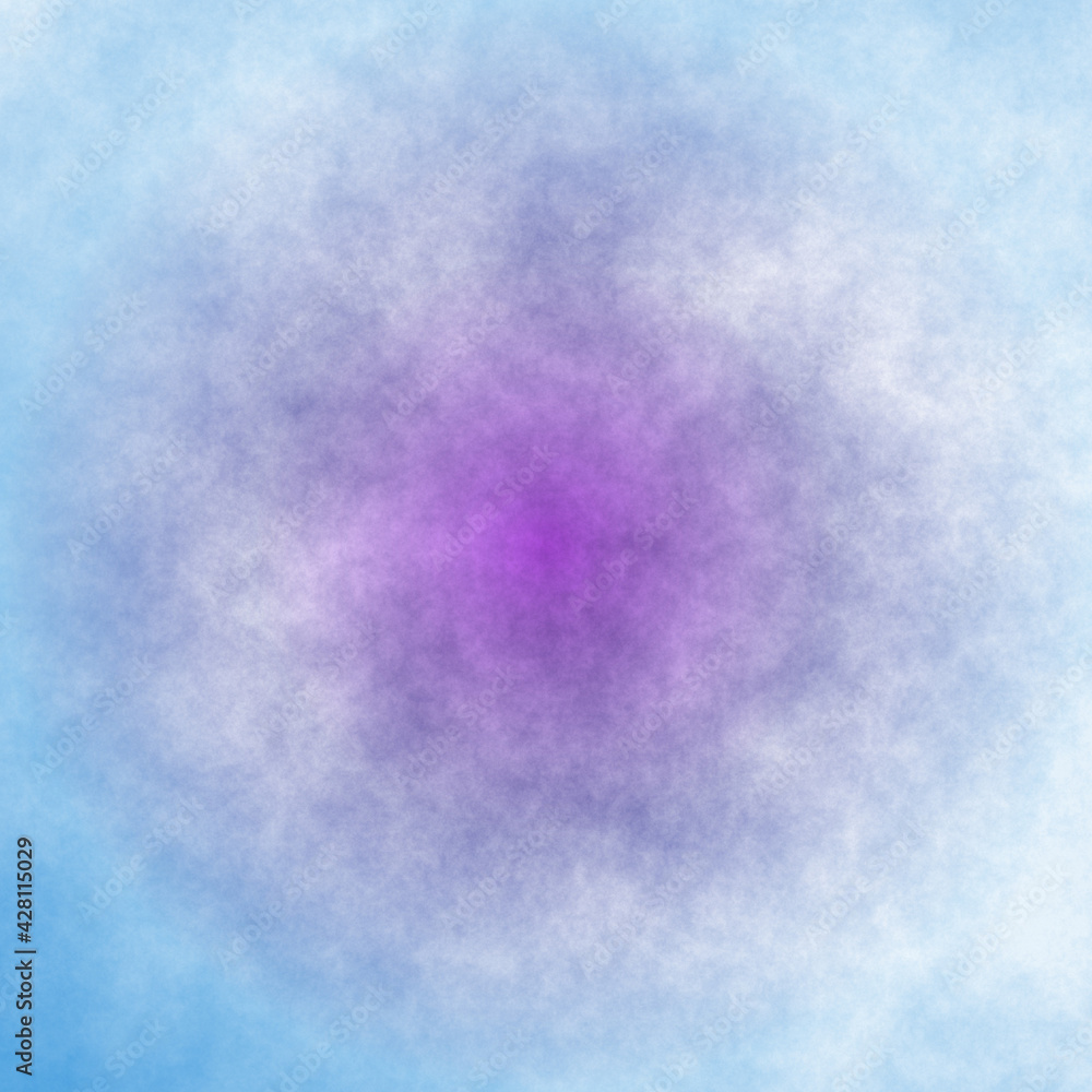 Gradient color blue and purple paper. Sky and cloud background.