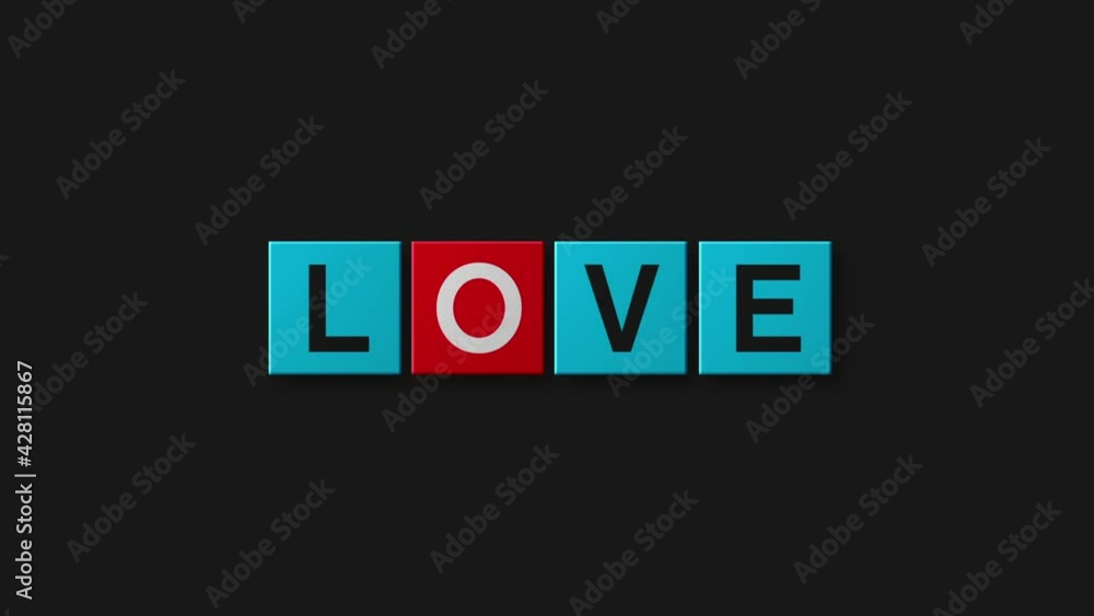 cube rotated with word cube rotated with word