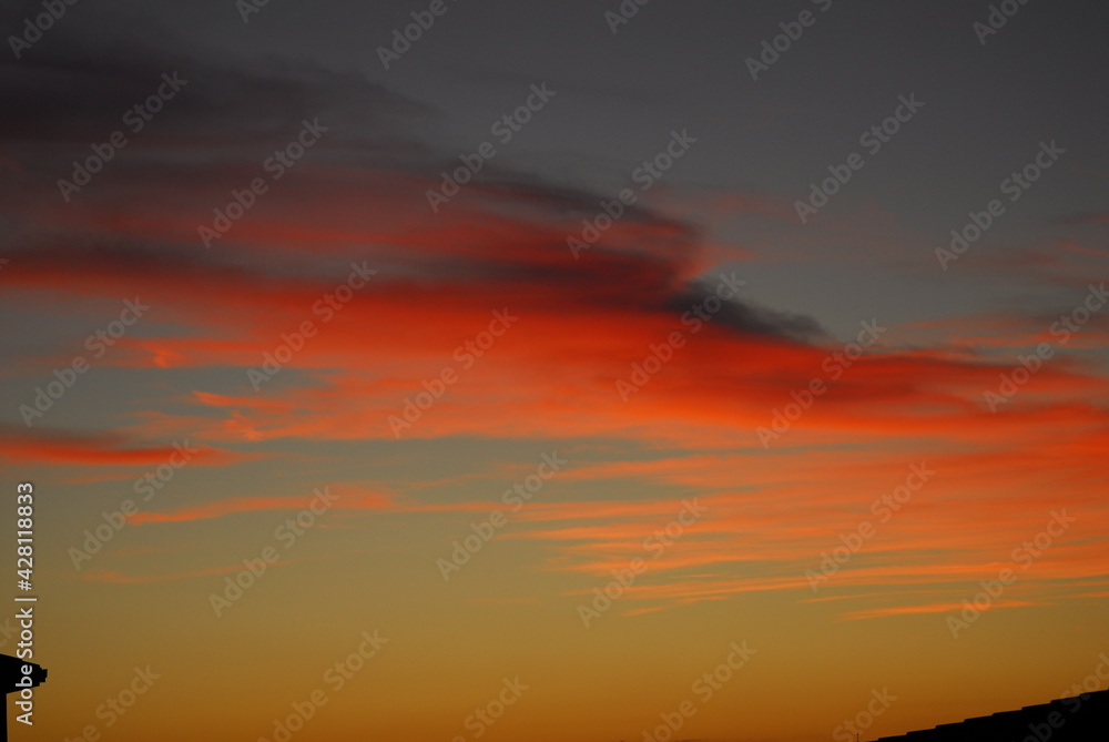 Fototapeta premium Nuvole, forme e colori