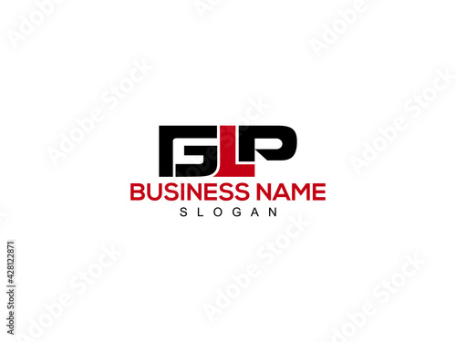 GLP Letter Type logo Icon Vector