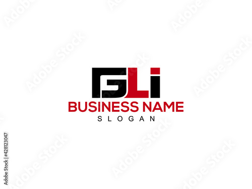 GLI Letter Type logo Icon Vector photo