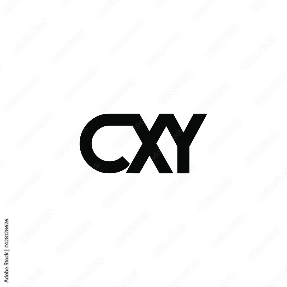 cxy letter original monogram logo design cxy letter original monogram logo design