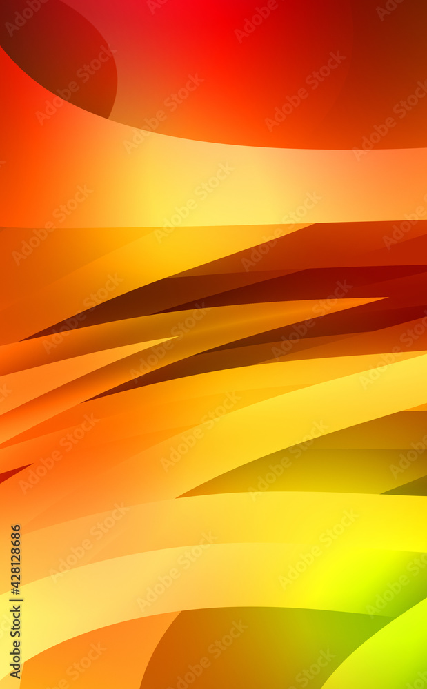 Abstract background with colorful gradient. Vibrant graphic wallpaper with stripes design. Fluid 2D illustration of modern movement. Abstract background with colorful gradient. Vibrant graphic wallpaper with stripes design. Fluid 2D illustration of modern movement.
