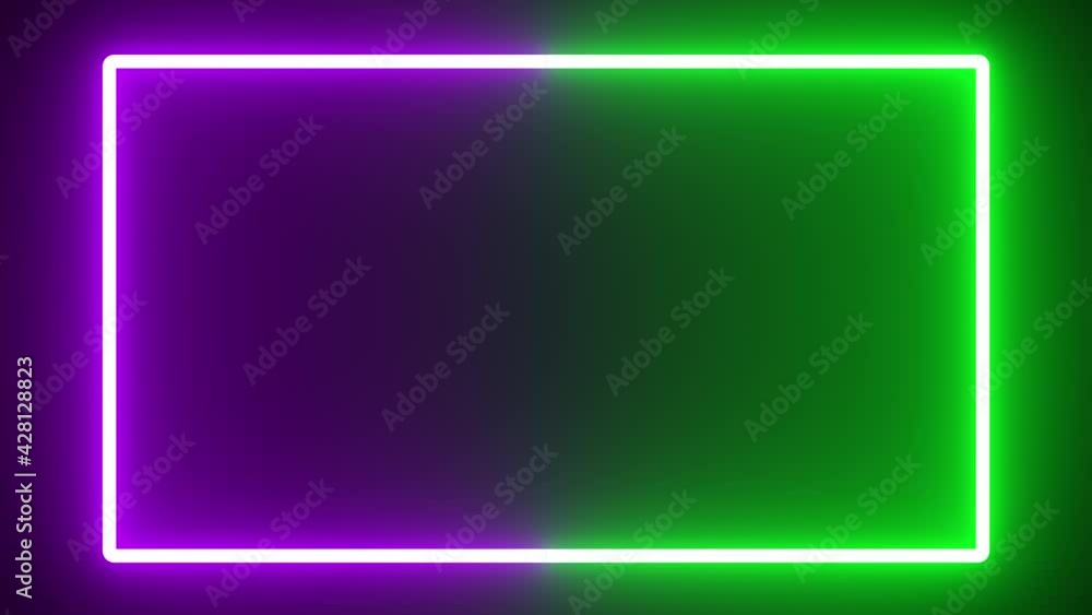 neon glow color moving seamless art loop background abstract motion screen background animated box shapes