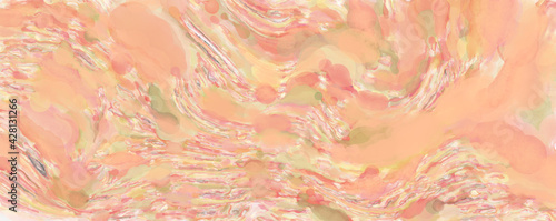 Modern art painting. Artistic watercolored backdrop material. Unique watercolor random pattern. Creative abstraction. Digital texture wallpaper. 2d illustration.