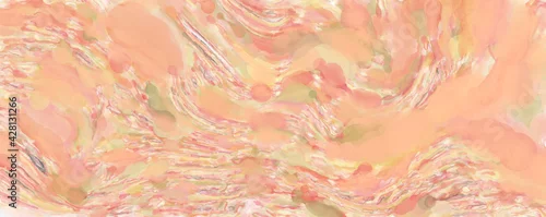 Panel kuchenny z motywem Modern art painting. Artistic watercolored backdrop material. Unique watercolor random pattern. Creative abstraction. Digital texture wallpaper. 2d illustration.