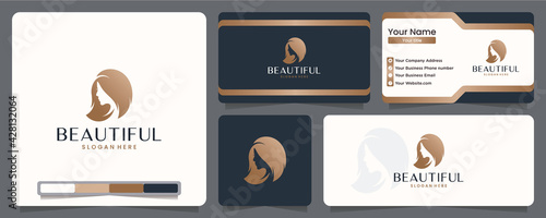 beauty feminine , logo design