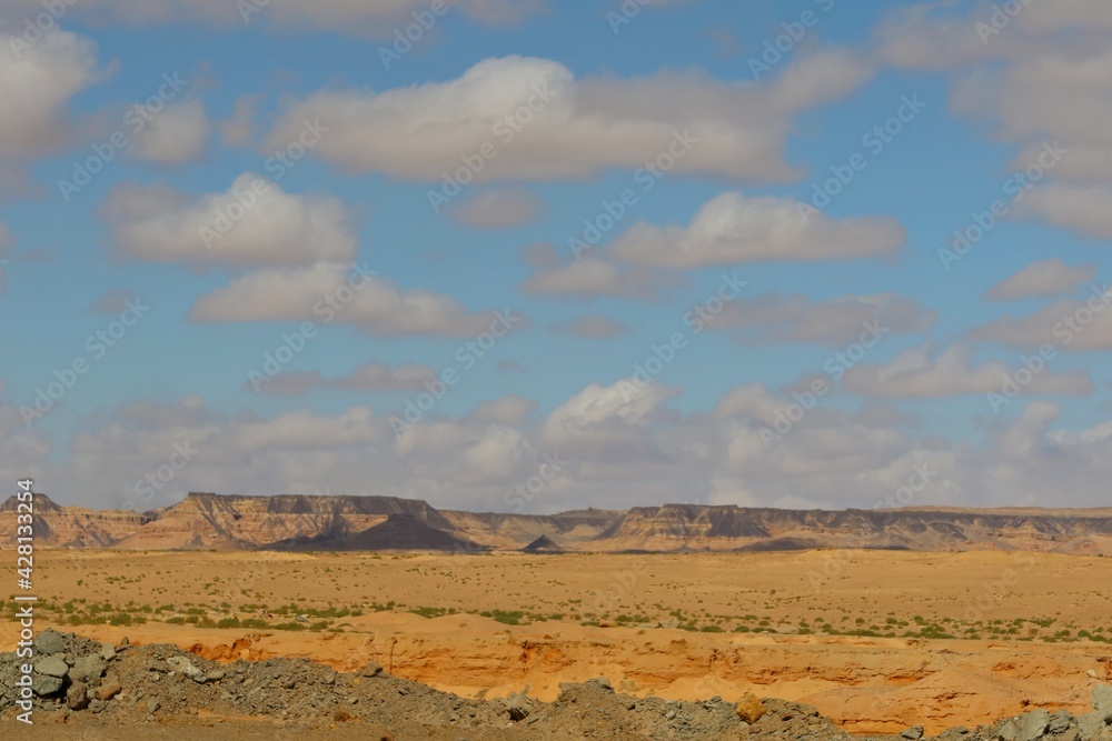 The beautiful sands and rocks formations due to erosion in Fayoum desert in Egypt The beautiful sands and rocks formations due to erosion in Fayoum desert in Egypt