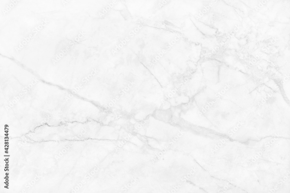 Obraz premium White grey marble texture background in natural pattern with high resolution, tiles luxury stone floor seamless glitter for interior and exterior.