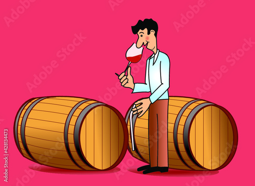 dégustateur de vin