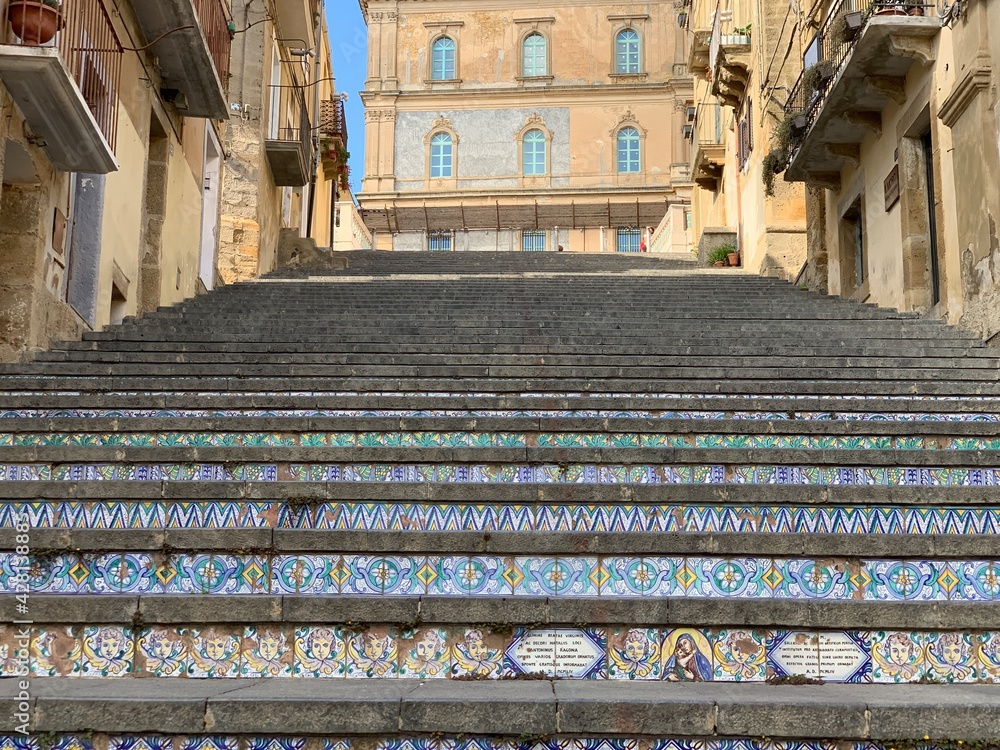 Sicily, Caltagirone, ceramics