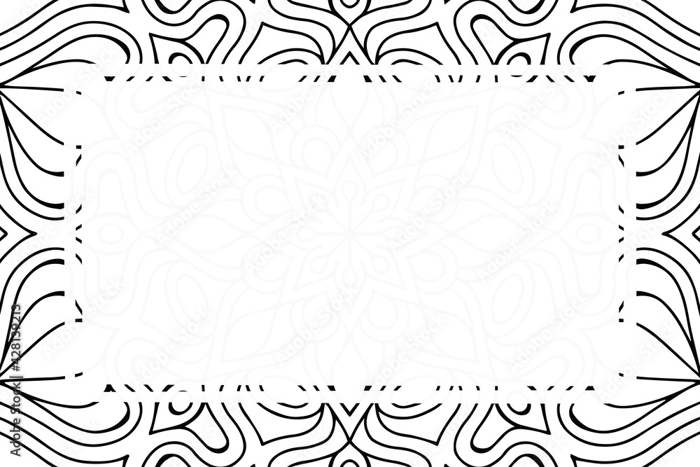 Vector islamic background with mandala Vector islamic background with mandala