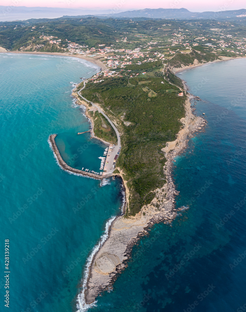 Agios Stephanos  Corfu aerial view