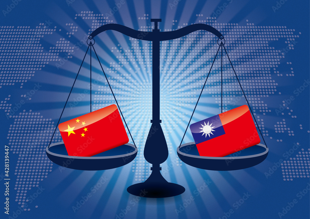 天秤と国旗 中国と台湾の国旗 国家対立 国家紛争 国際司法 貿易のイメージイラスト世界地図と集中線の背景 Stock イラスト Adobe Stock 天秤と国旗 中国と台湾の国旗 国家対立 国家紛争 国際司法 貿易のイメージイラスト世界地図と集中線の背景 Stock イラスト Adobe Stock