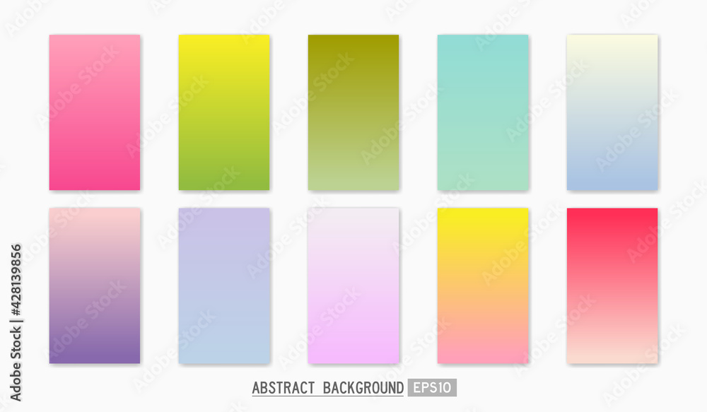 simple soft modern gradient muticolor background for wallpaper, template, cover, card, screen, texture, label, banner etc. sweet flower spring theme vector design.