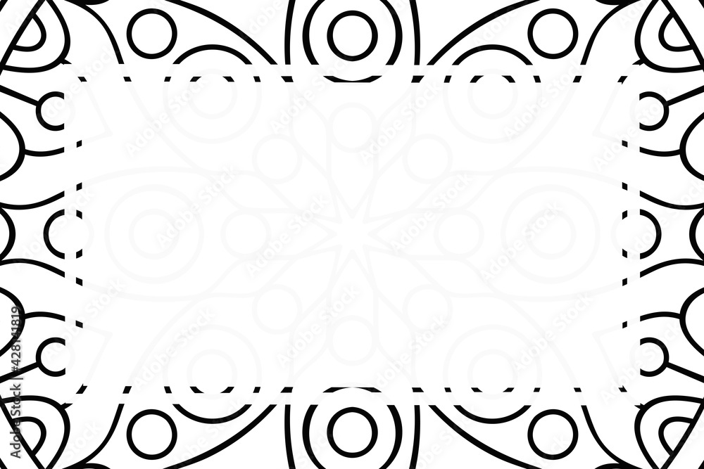 Vector islamic background with mandala Vector islamic background with mandala