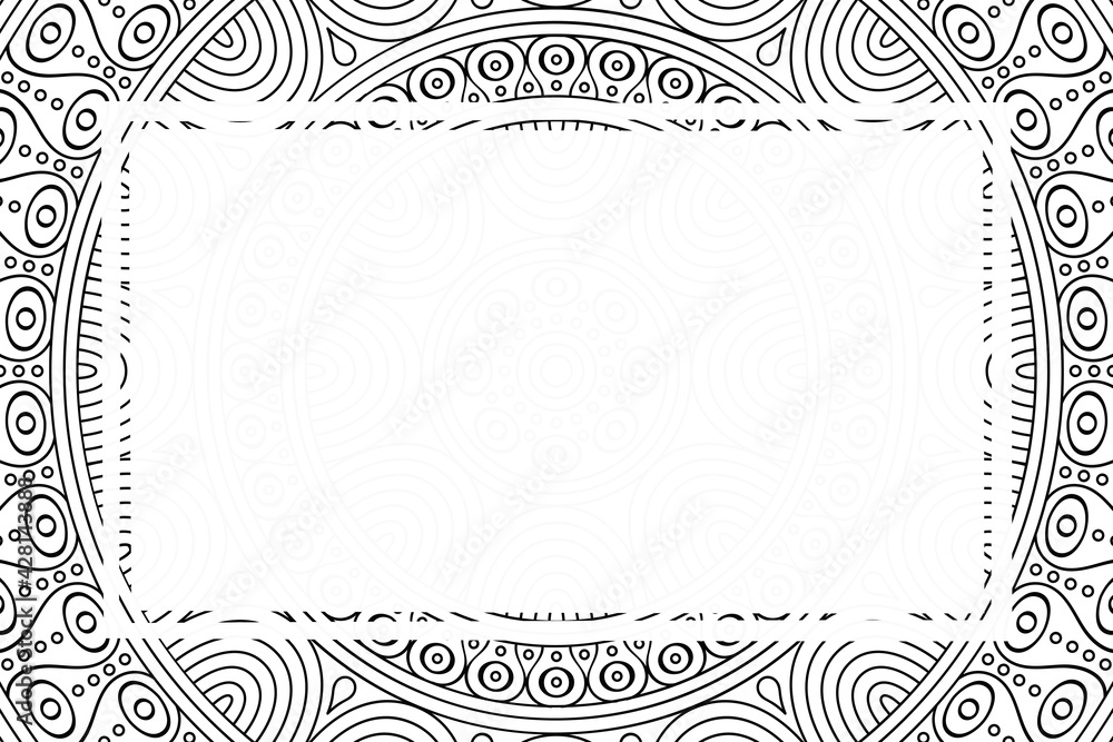 Vector islamic background with mandala Vector islamic background with mandala